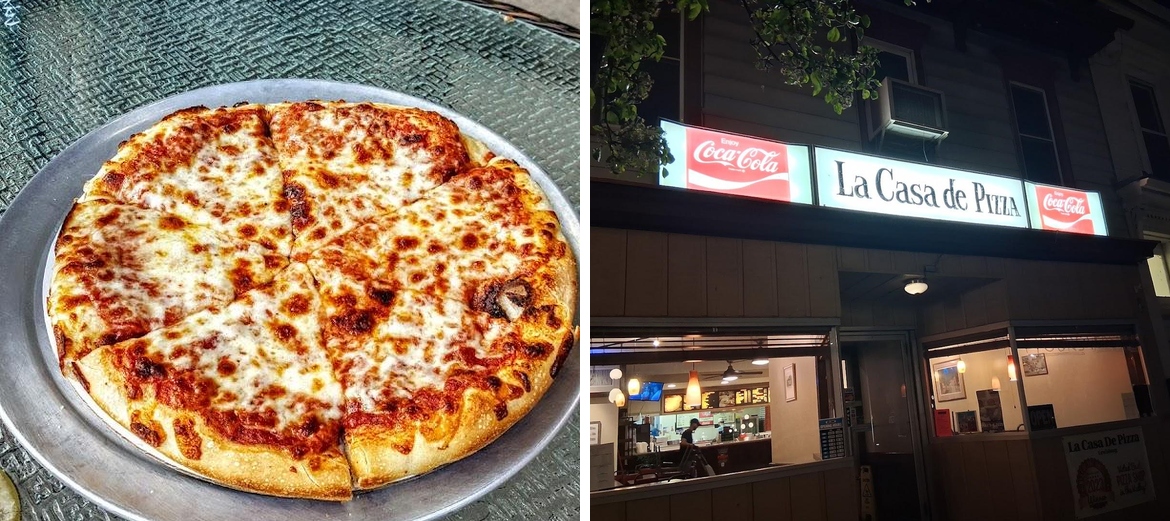 House of Pizza Menu