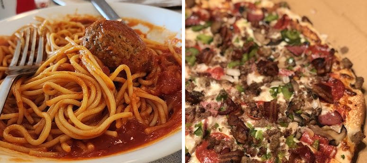 House of Pizza Menu