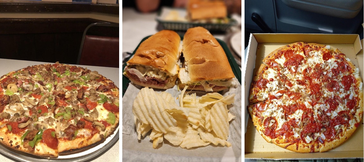 House of Pizza Menu